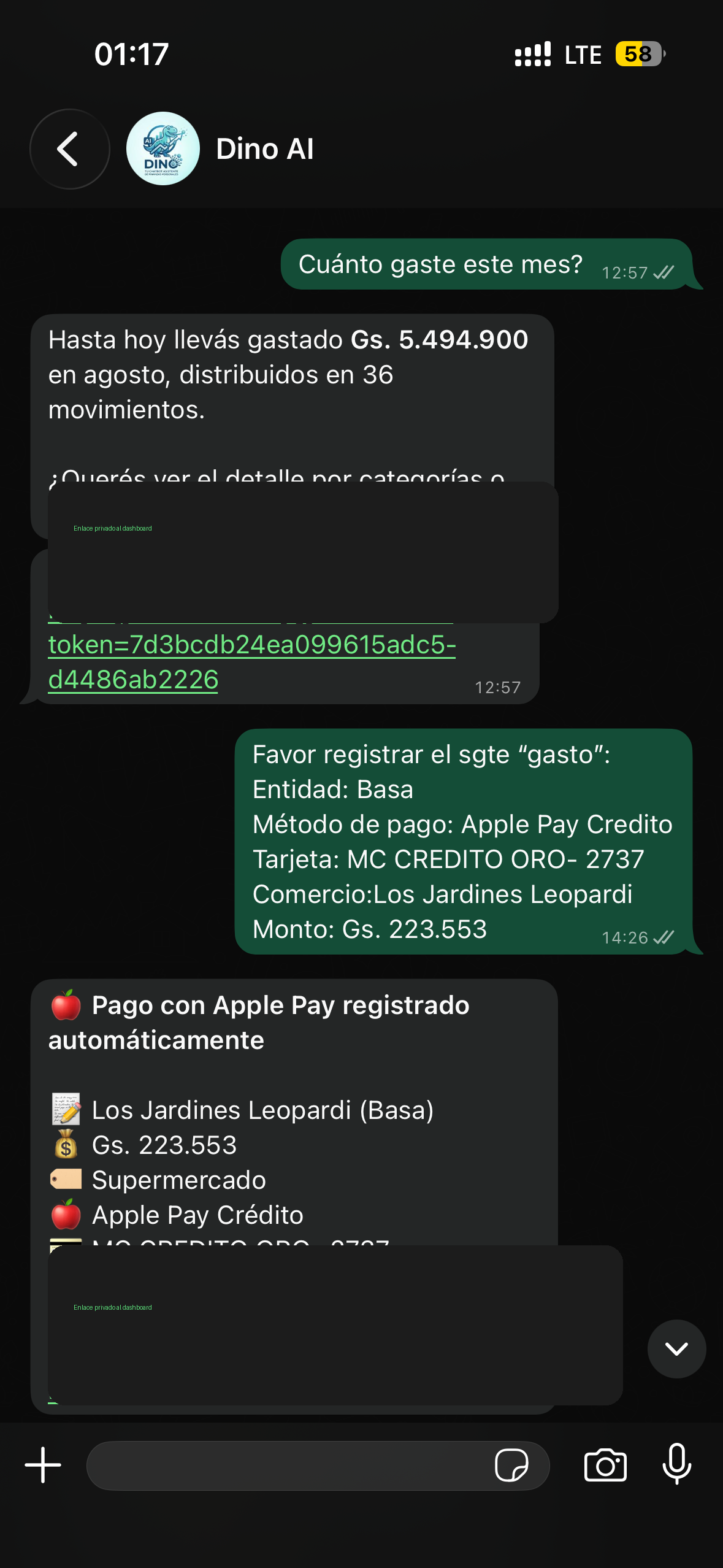 Preguntar es tan natural como registrar.